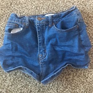 denim  shorts