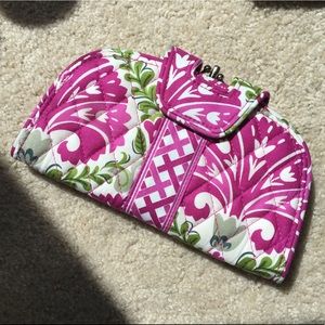 Vera Bradley Kiss n Snap Wallet in Julep Tulip