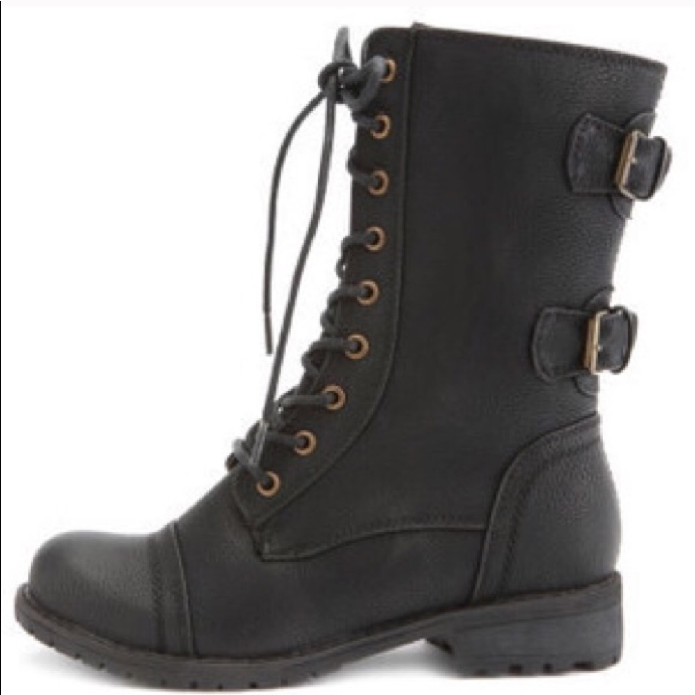 NWOT Combat Boots