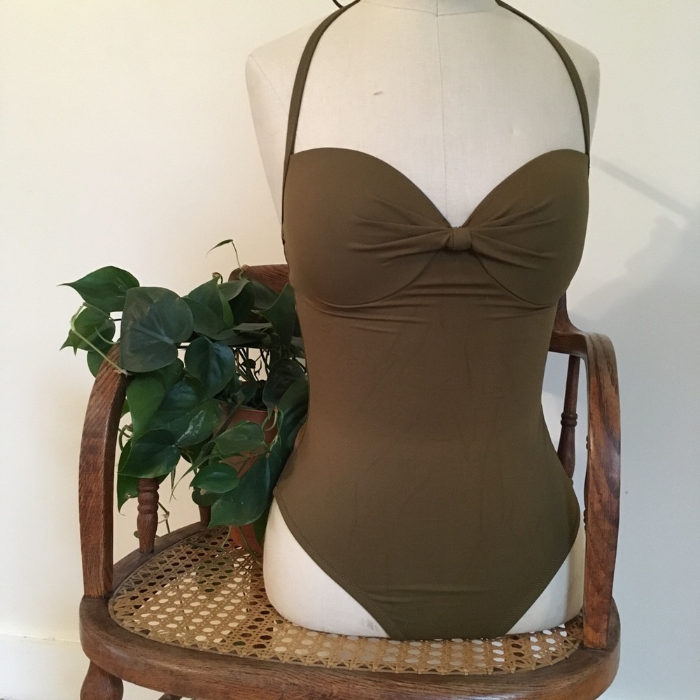 J.Crew One Piece Swimsuit, D-Cup, Italian-Matte