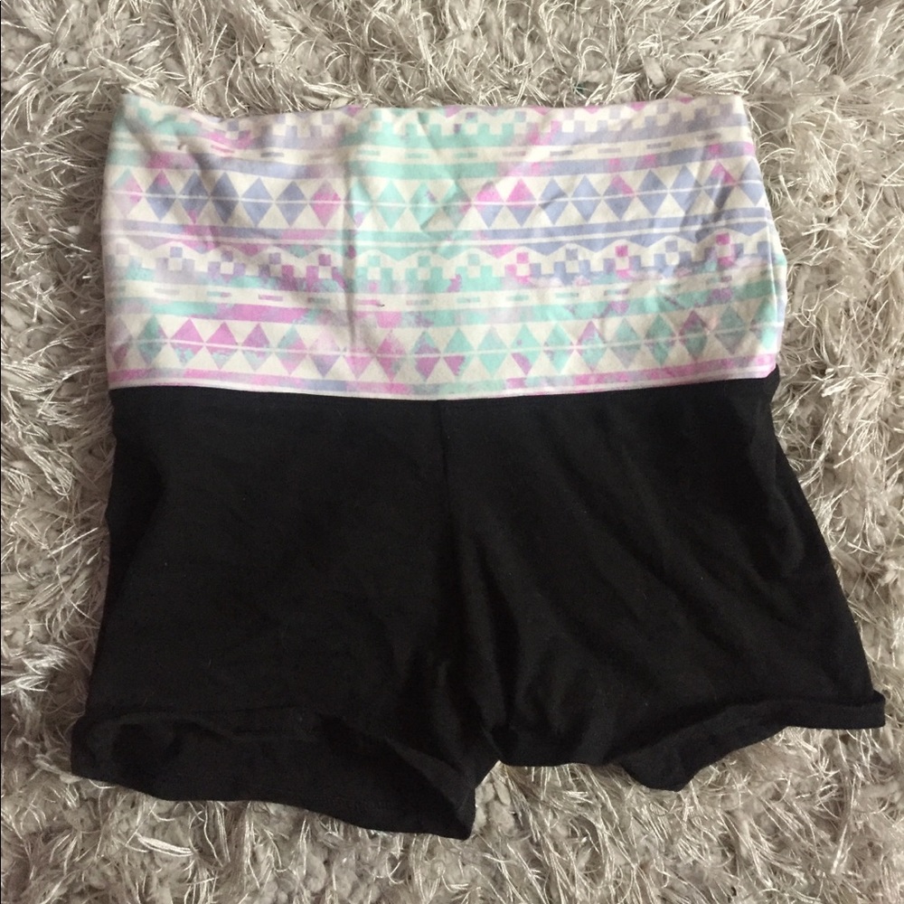 WORN ONCE vicorias secret pink yoga short