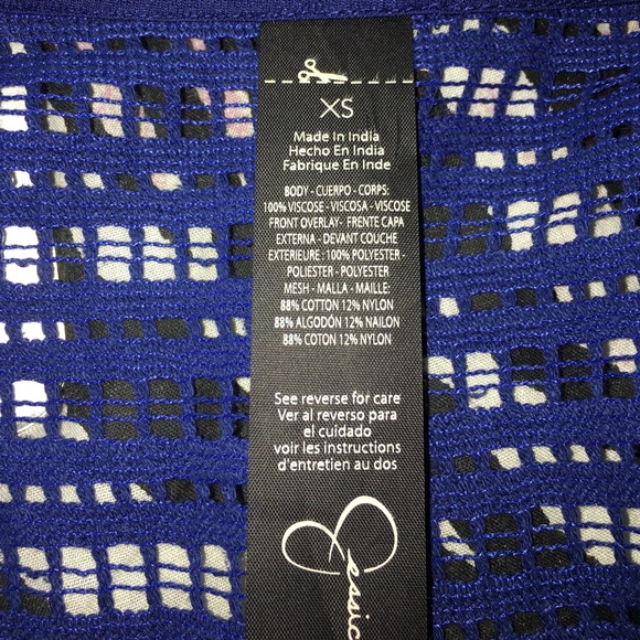 Jessica Simpson Crochet Ruffle Top - Picture 4 of 6