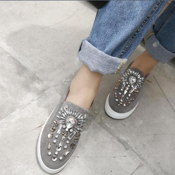Steve Madden Shoes - Size 7 bling loafer shoes  👠