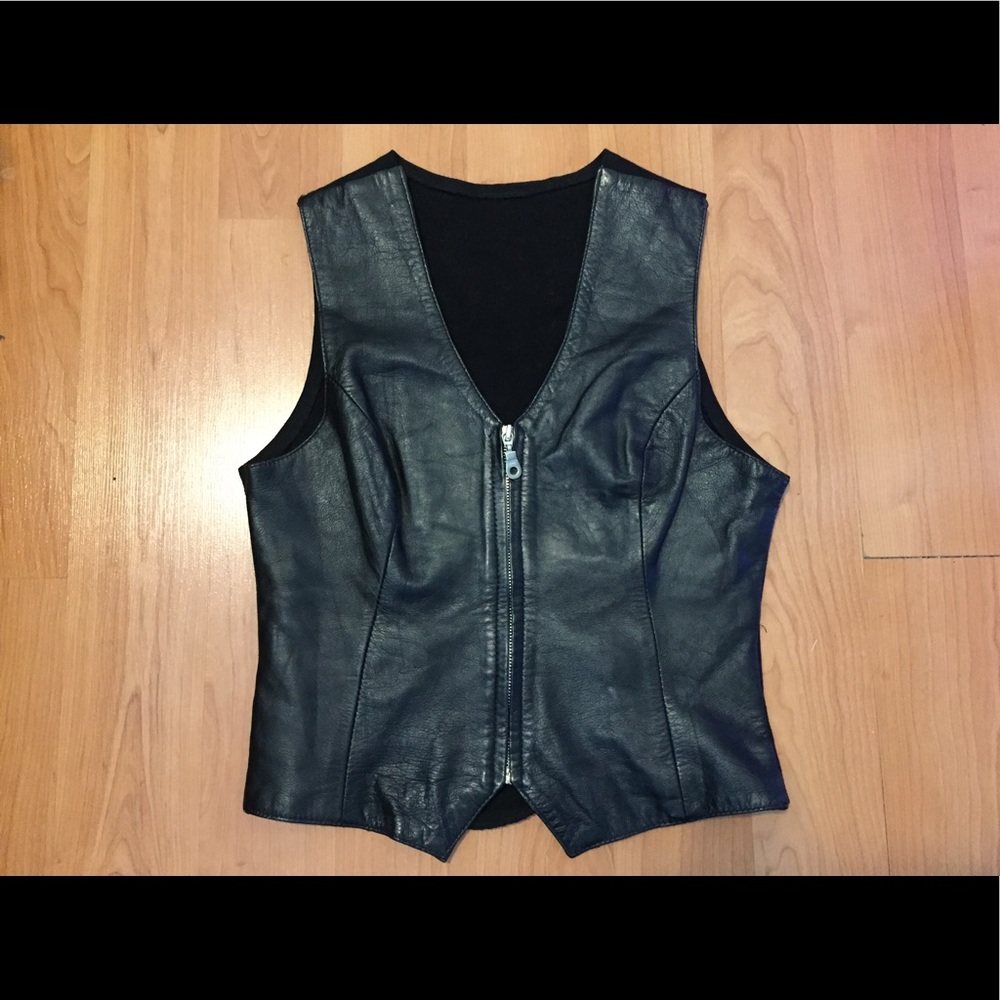 Leather Vest