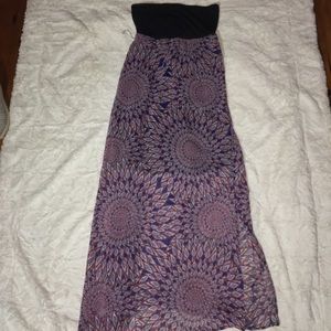 Long women's dress