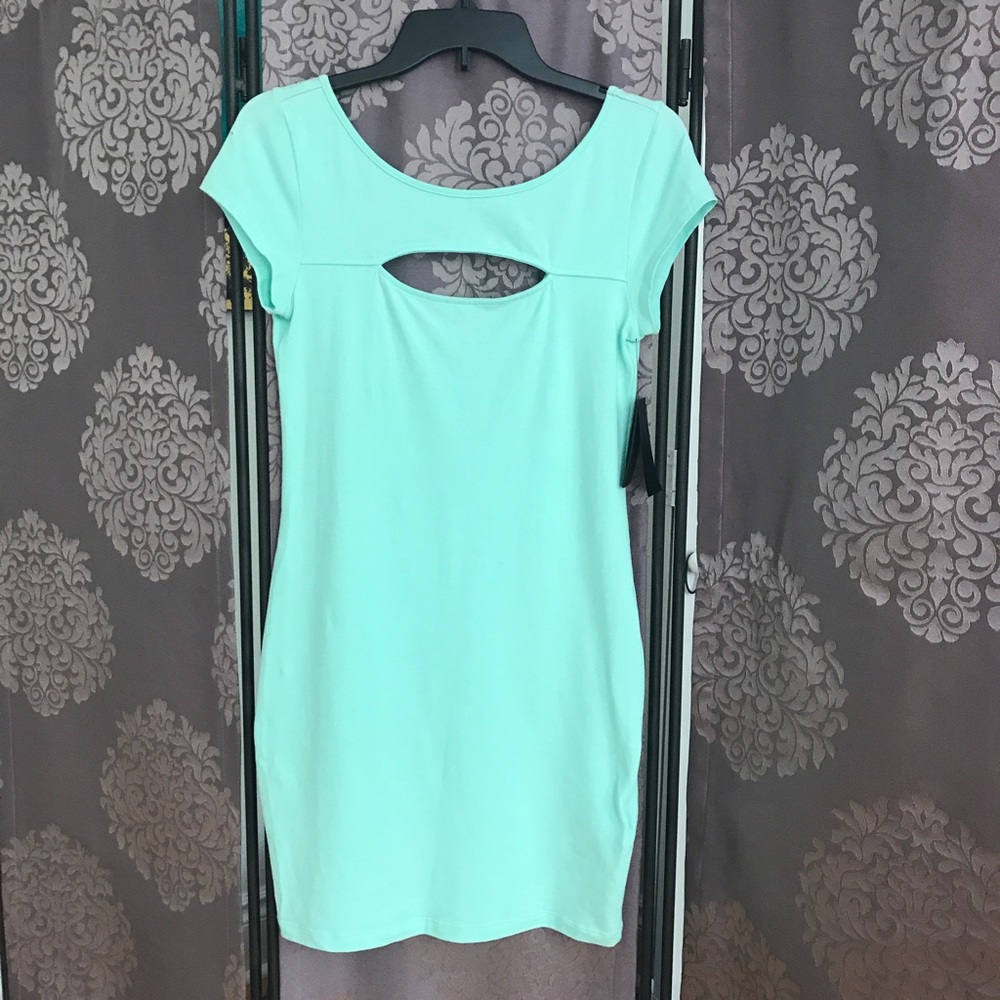 Mint GUESS Bodycon Dress