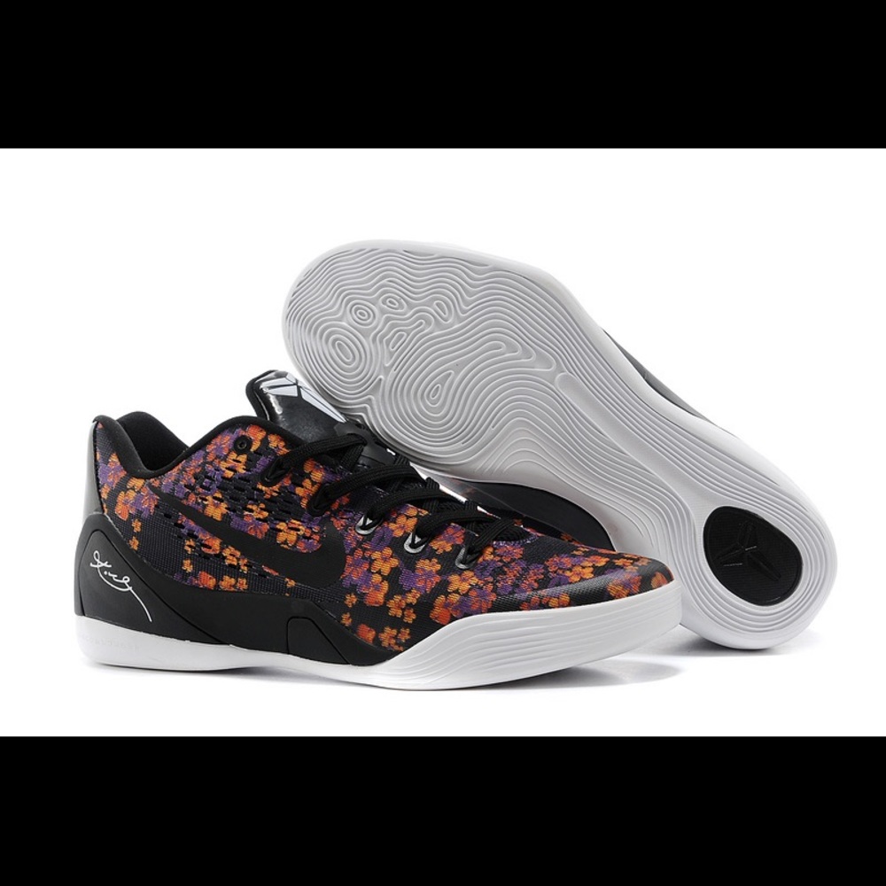 Nike Kobe 9 Low EM Women Custom Floral