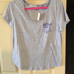 Super cute blue Aeropostale shirt!