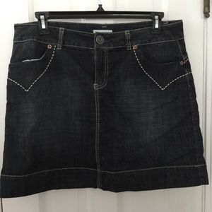 Venzia Denim Skort