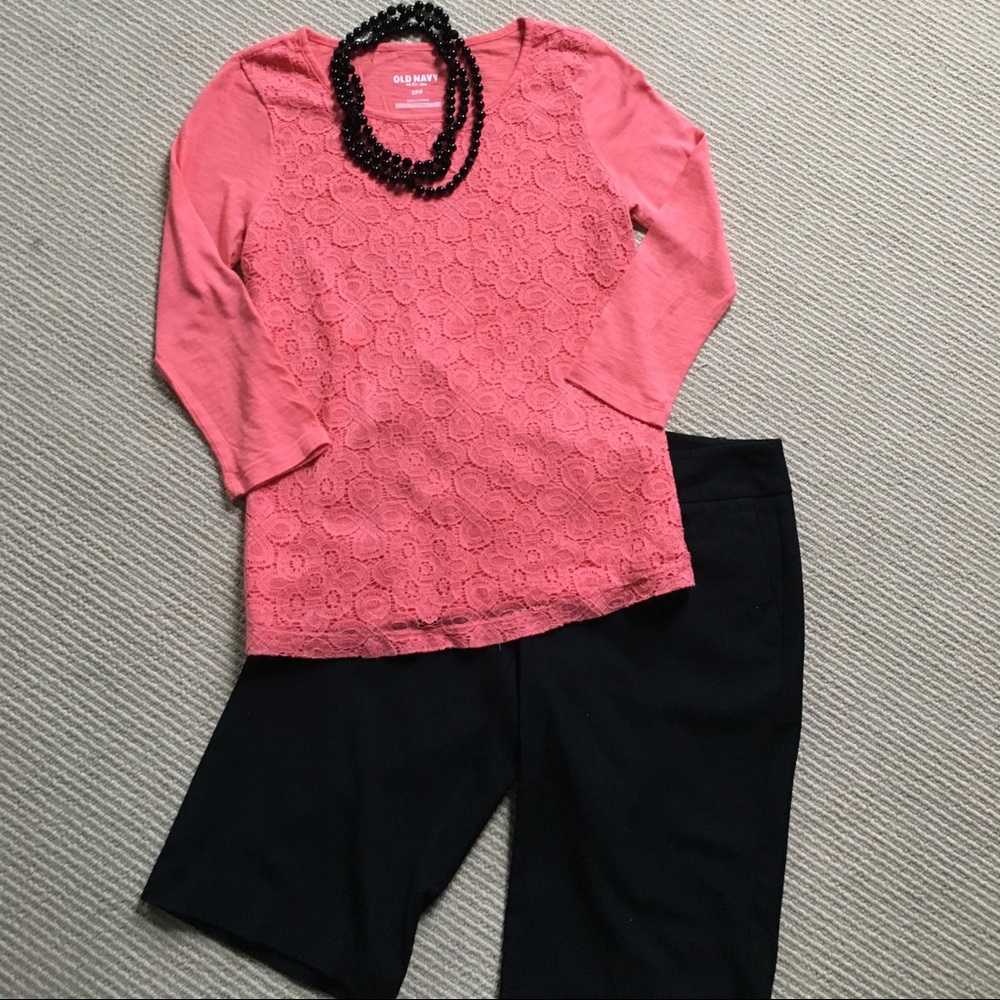 Mission black Bermuda shorts
