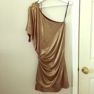 Gold Dress JS Collections