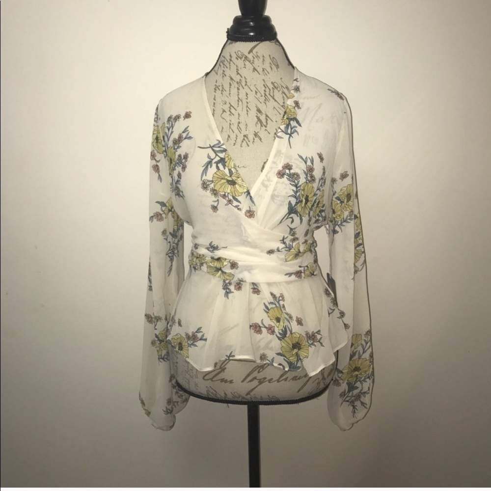 Forever 21 Floral Blouse