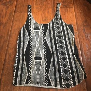 Size M BDG (Urban Outfitters) black and white tank