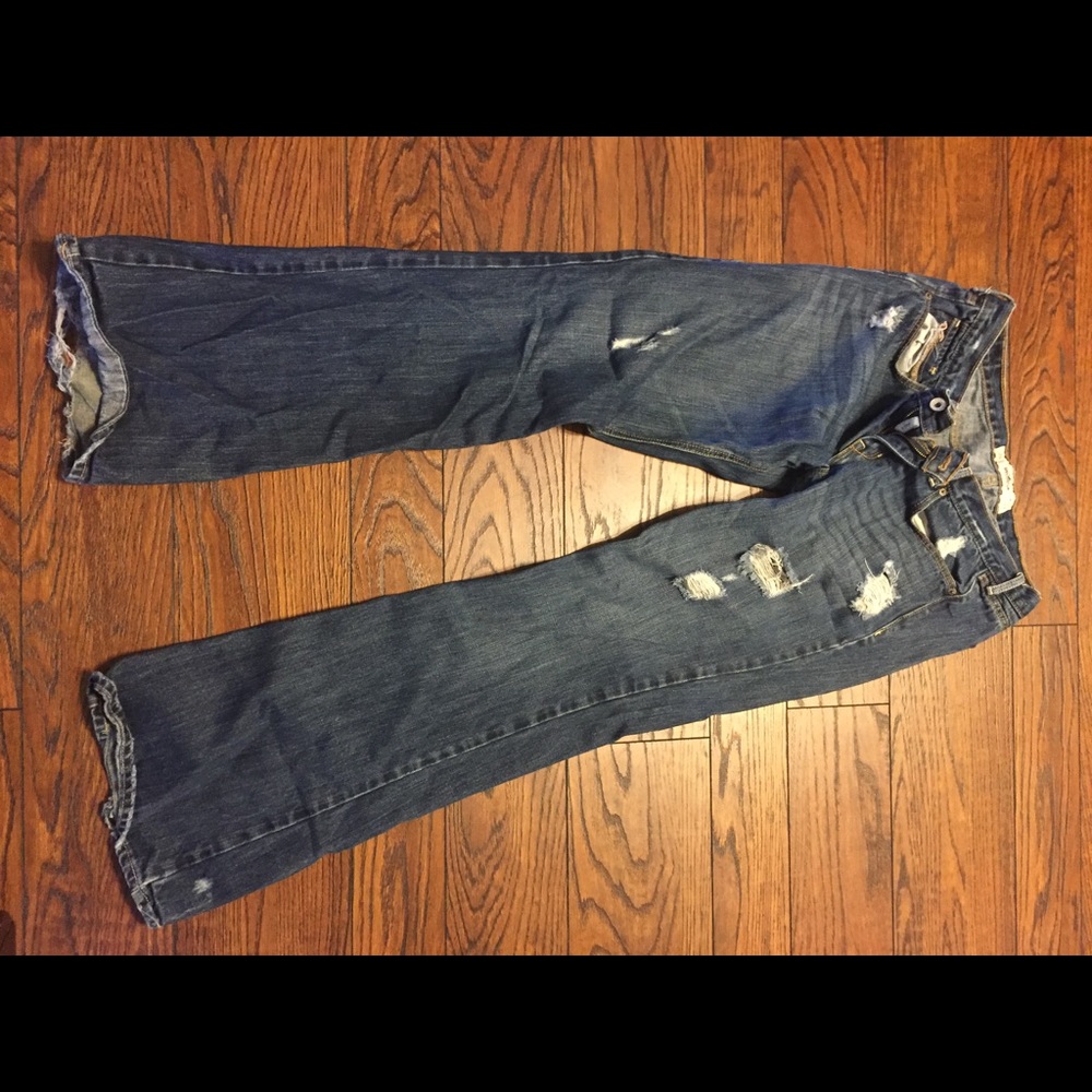 Distressed Jeans