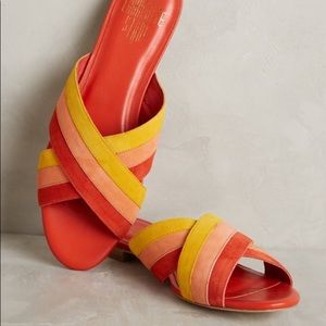 Trendy NEW summer sandals, Charlotte Stone, 7-8!!