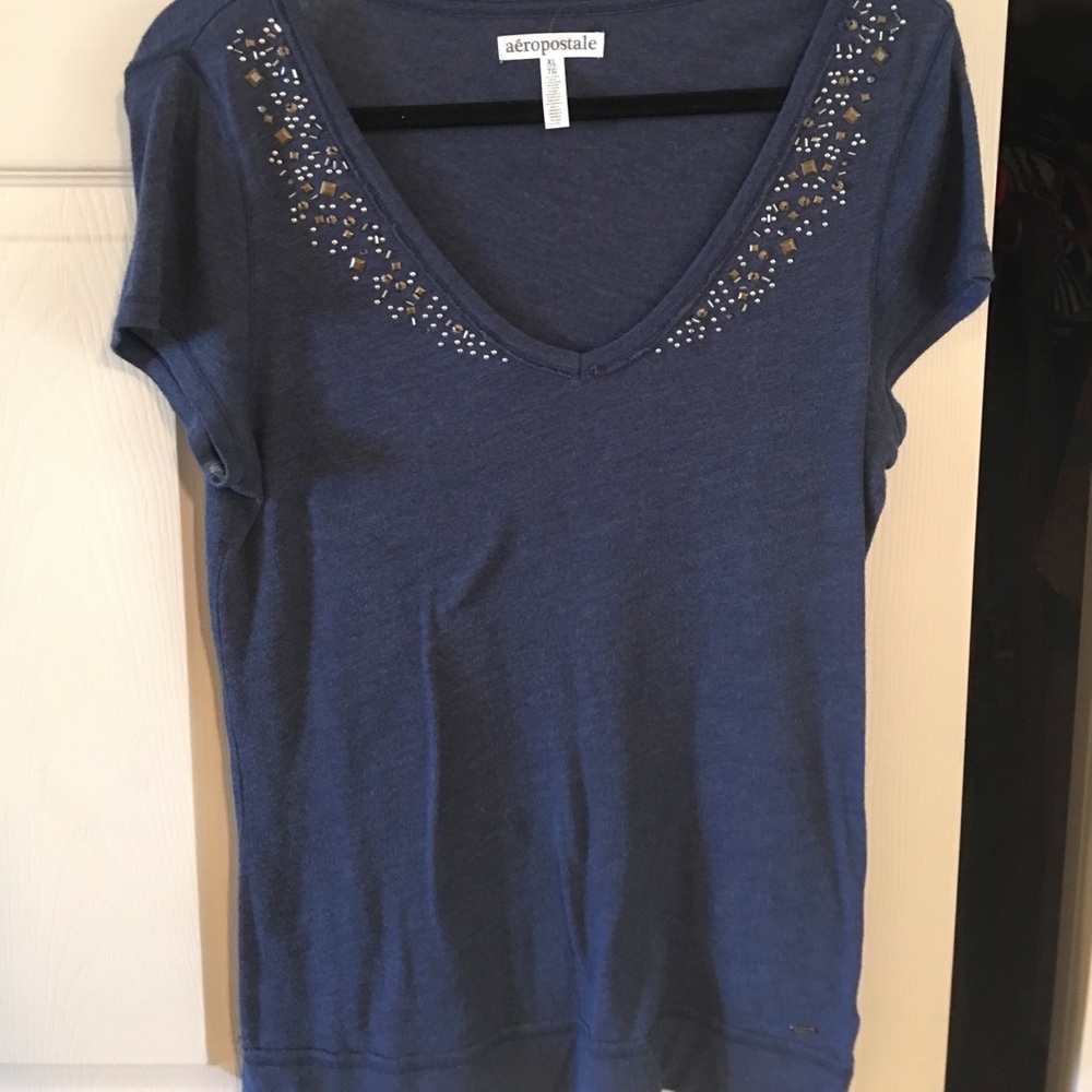 Super cute Blue shirt from Aeropostale