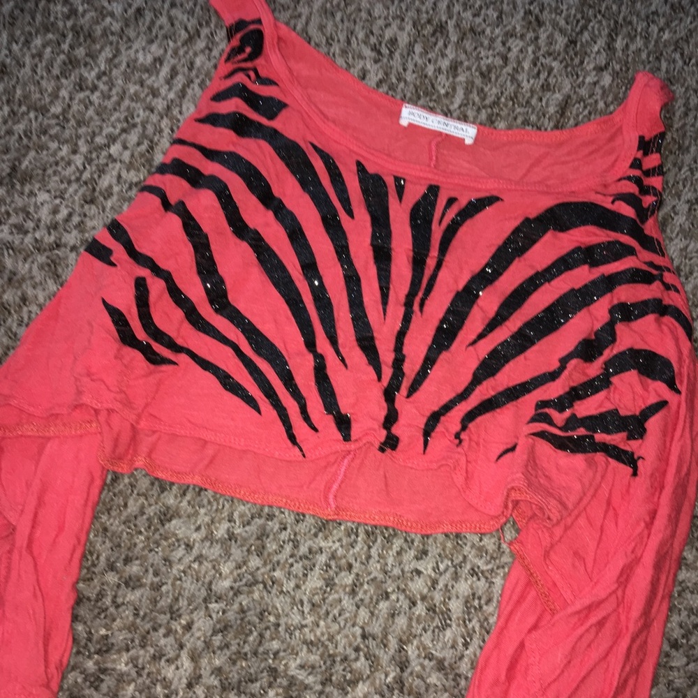 Body central Flowy Crop