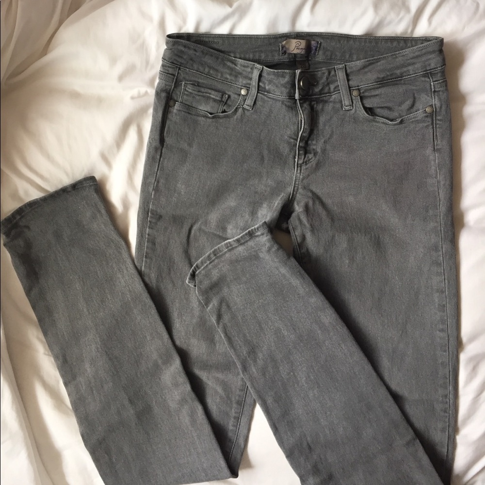 Paige Denim Grey Skinny Jeans Sz:28