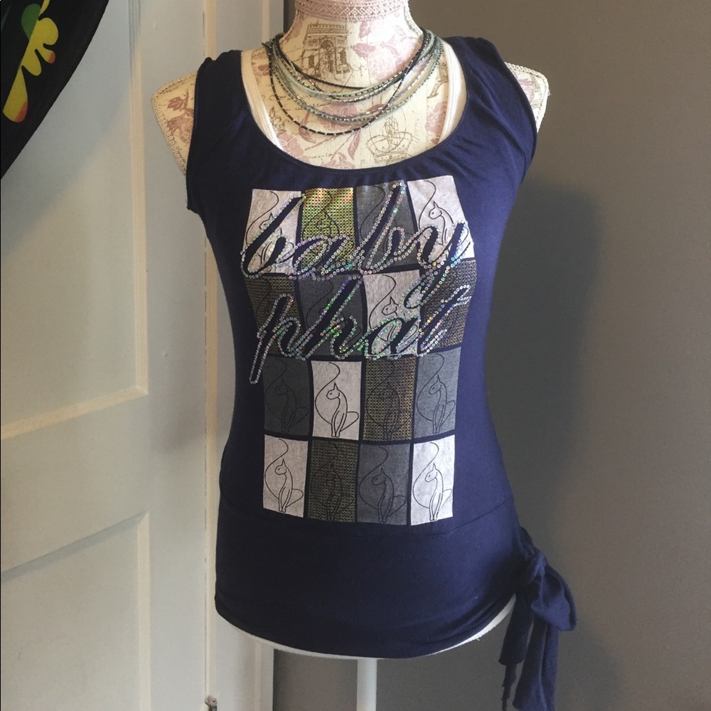 Baby Phat sequin top⚡️