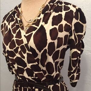 Donna Morgan Faux wrap dress.