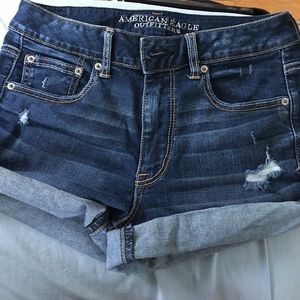 AE shortie shorts