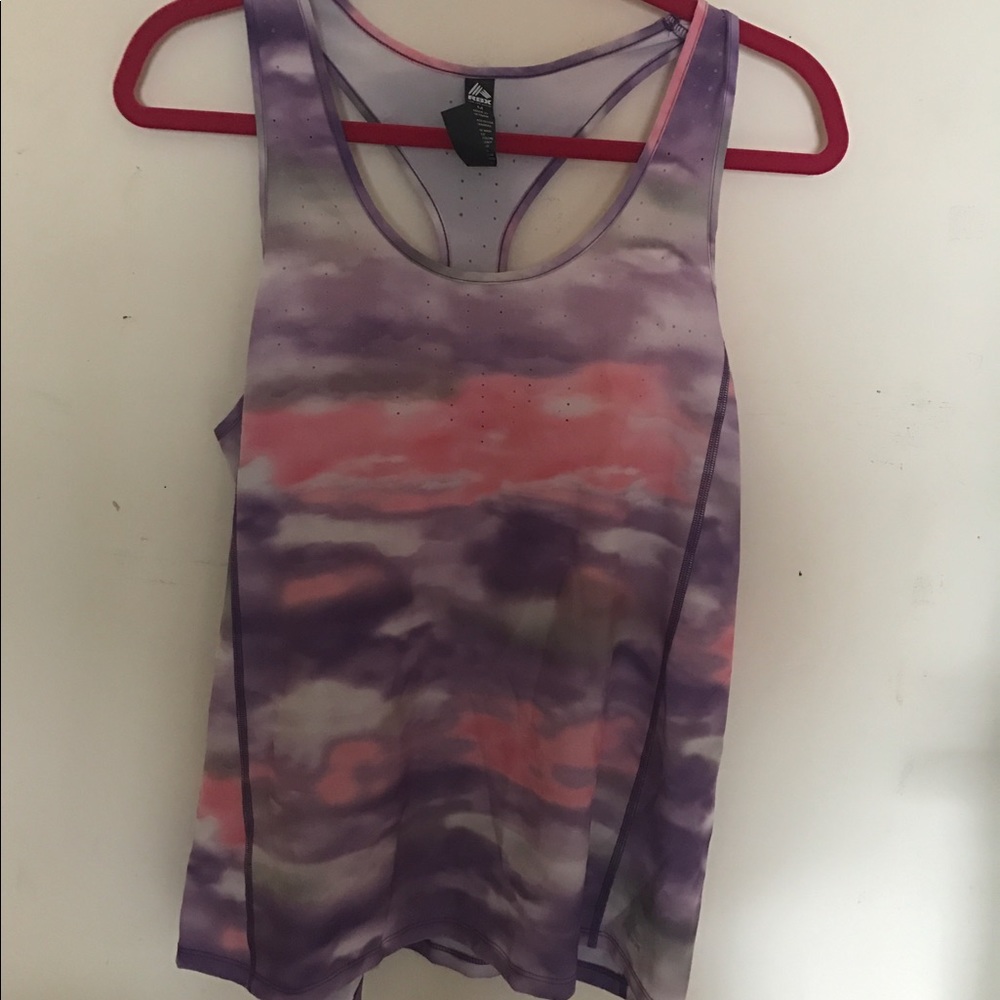 Multicolored work out top