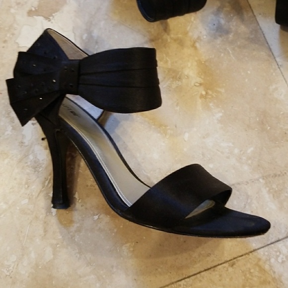 💋Apt.9 black bow shoes - Picture 2 of 4