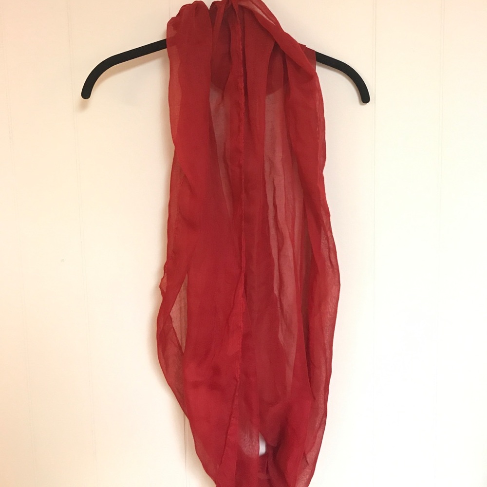 Red infinity scarf (pick 2 for $5)