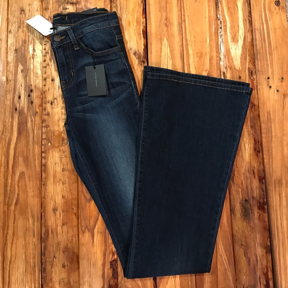 Flying monkey flare jeans
