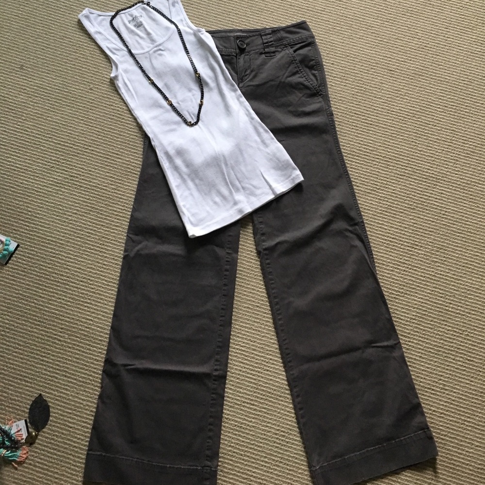 Limited wide leg pants