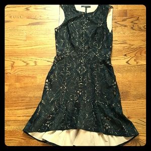 *Price Drop* BCBGMAXAZRIA Black & Nude Dress Sz 6