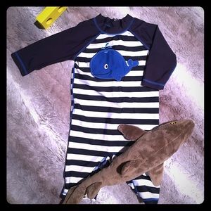 Baby Boy Carters 9month UV blocking swimsuit