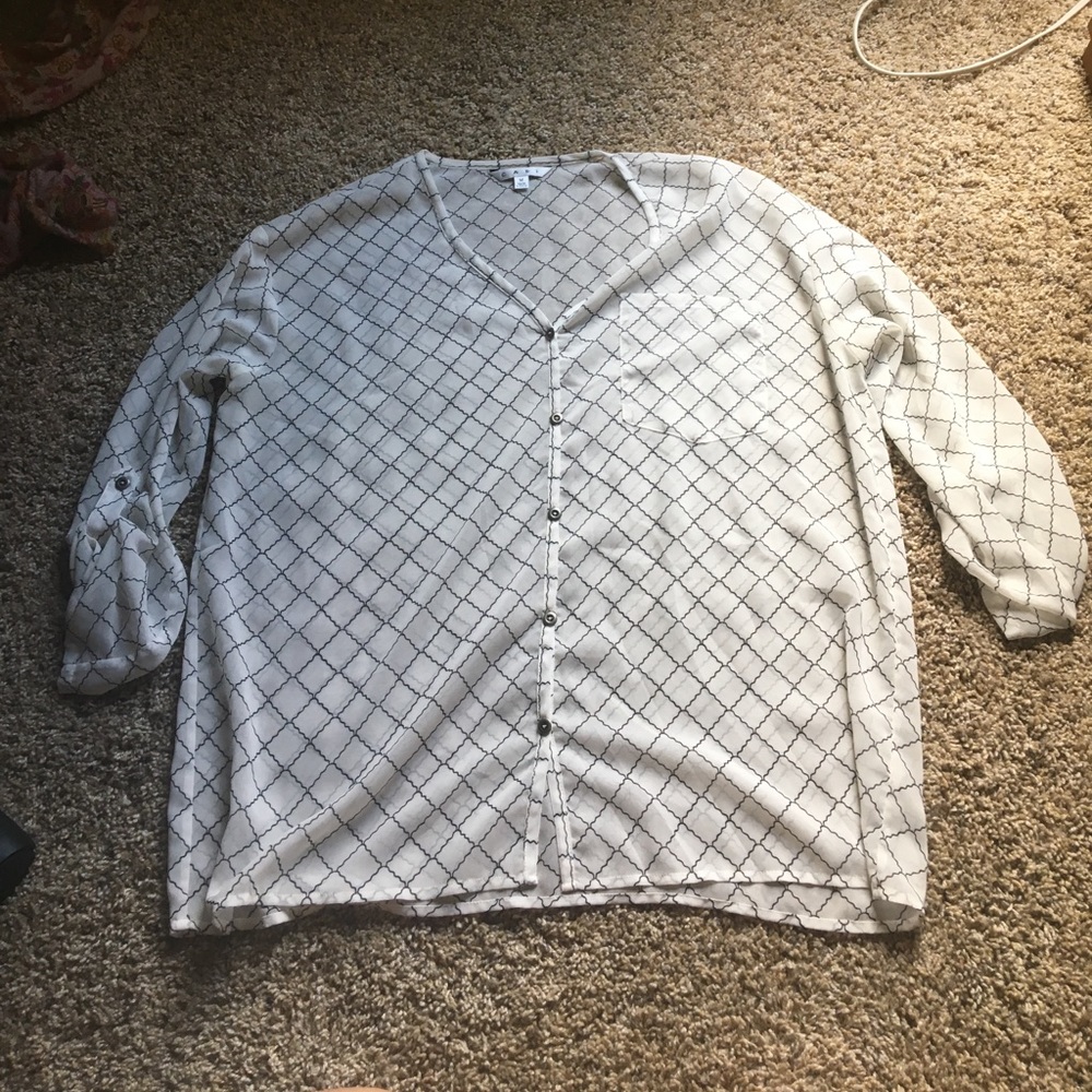 CABI 3/4 sleeve shirt