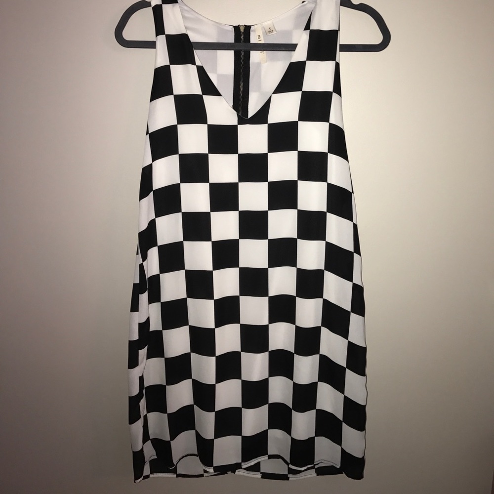 Francesca's checkered dress
