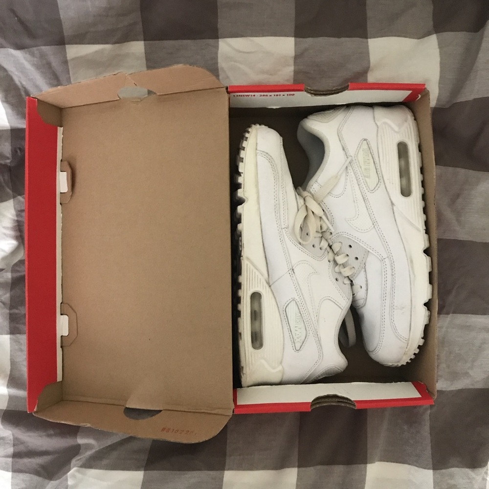WHITE AIR MAX 90