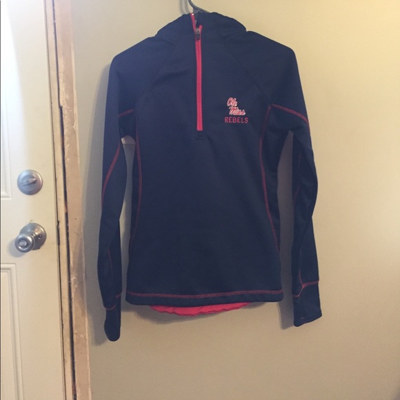 Colosseum Tops - Girls ole miss hoodie