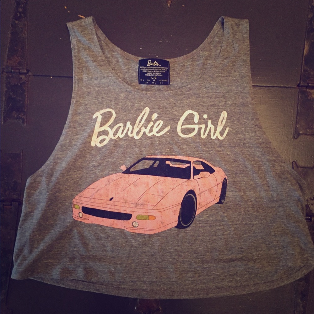 Forever 21 Barbie Girl Crop Top