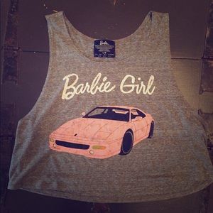 Forever 21 Barbie Girl Crop Top