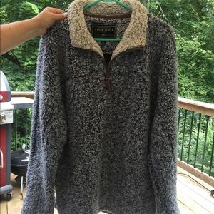 Authentic frosty tip True Grit pullover