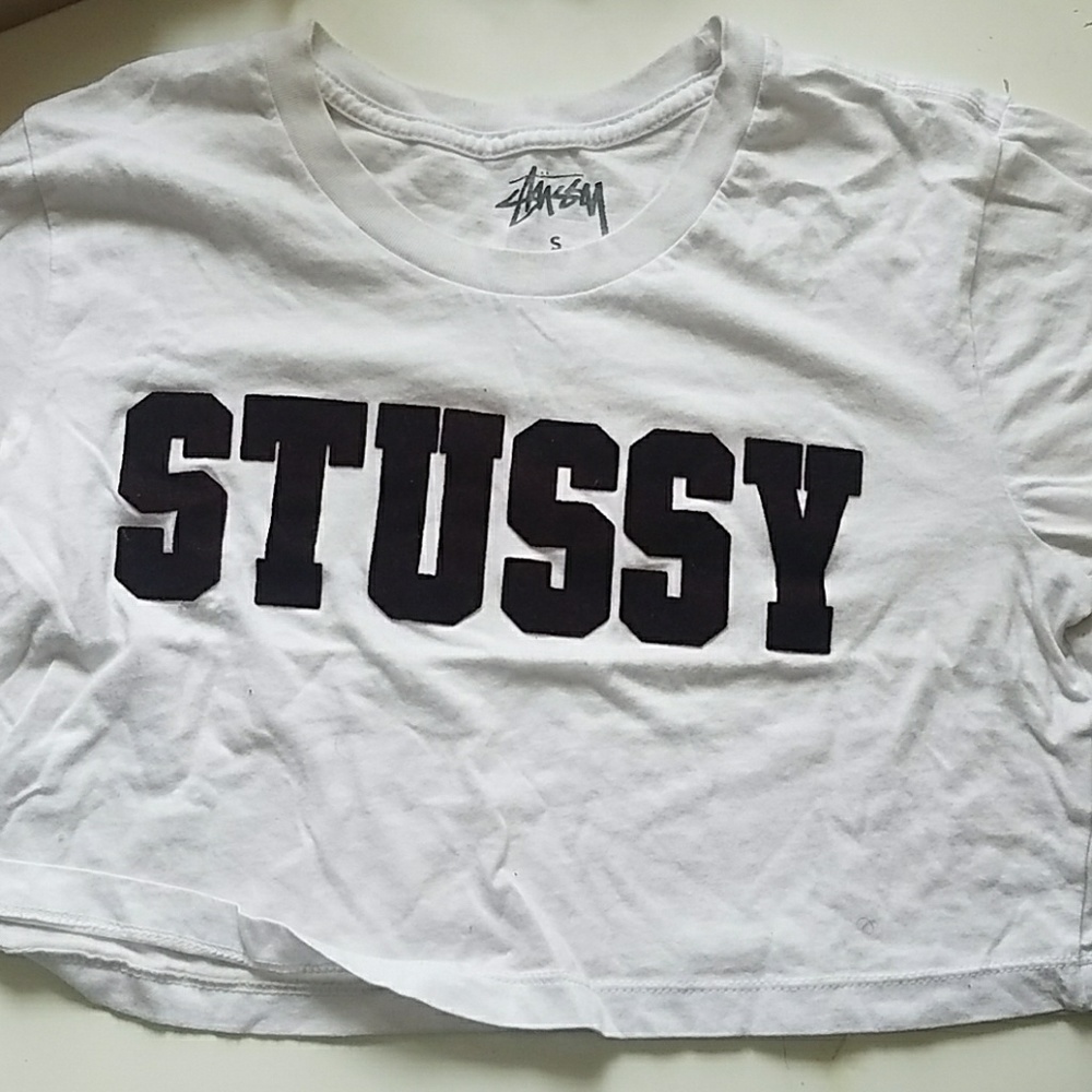 Stussy crop top