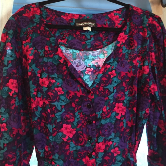 Formal floral medley maxi dress - Picture 2 of 7