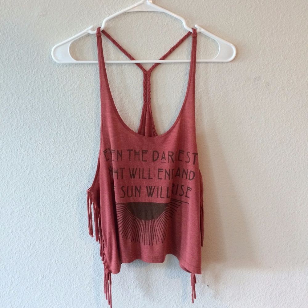 Forever 21 Fringe Tank