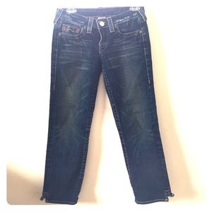 Women's True Religion Jean Capris