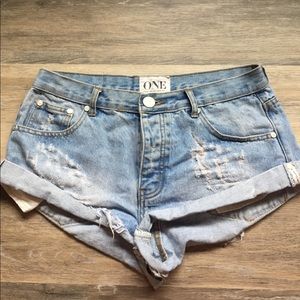 One Teaspoon Shorts - One Teaspoon Bandits One Teaspoon Shorts - One Teaspoon Bandits