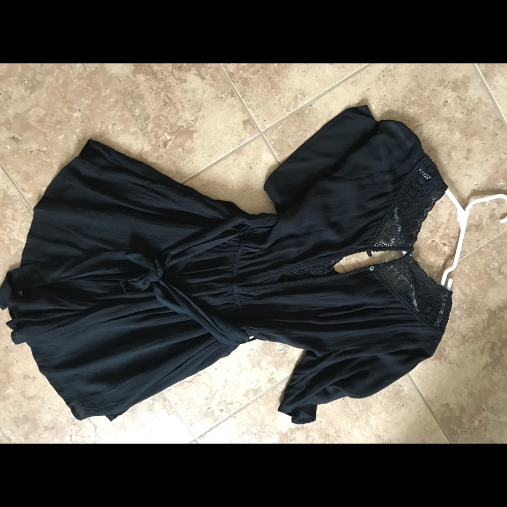 Abercrombie and fitch romper with lace detail