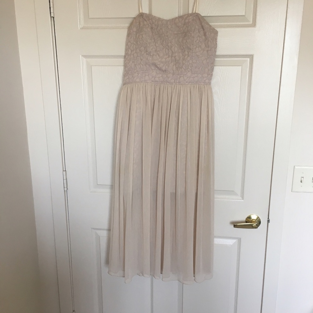 BCBGeneration Tea Length Formal Dress