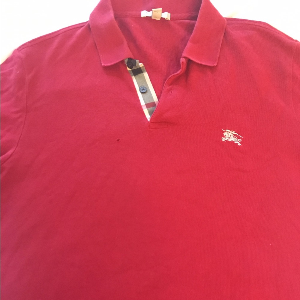Burberry men's polo