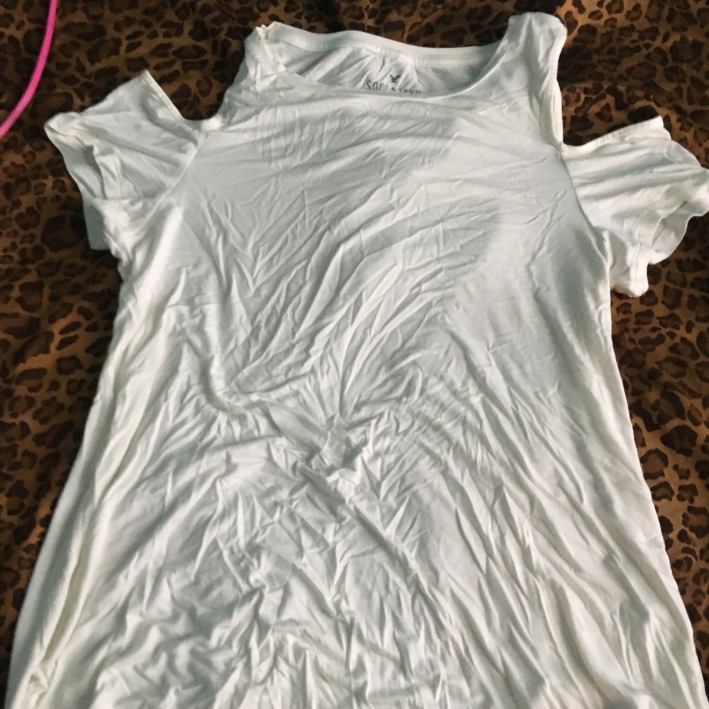 white american eagle shirt