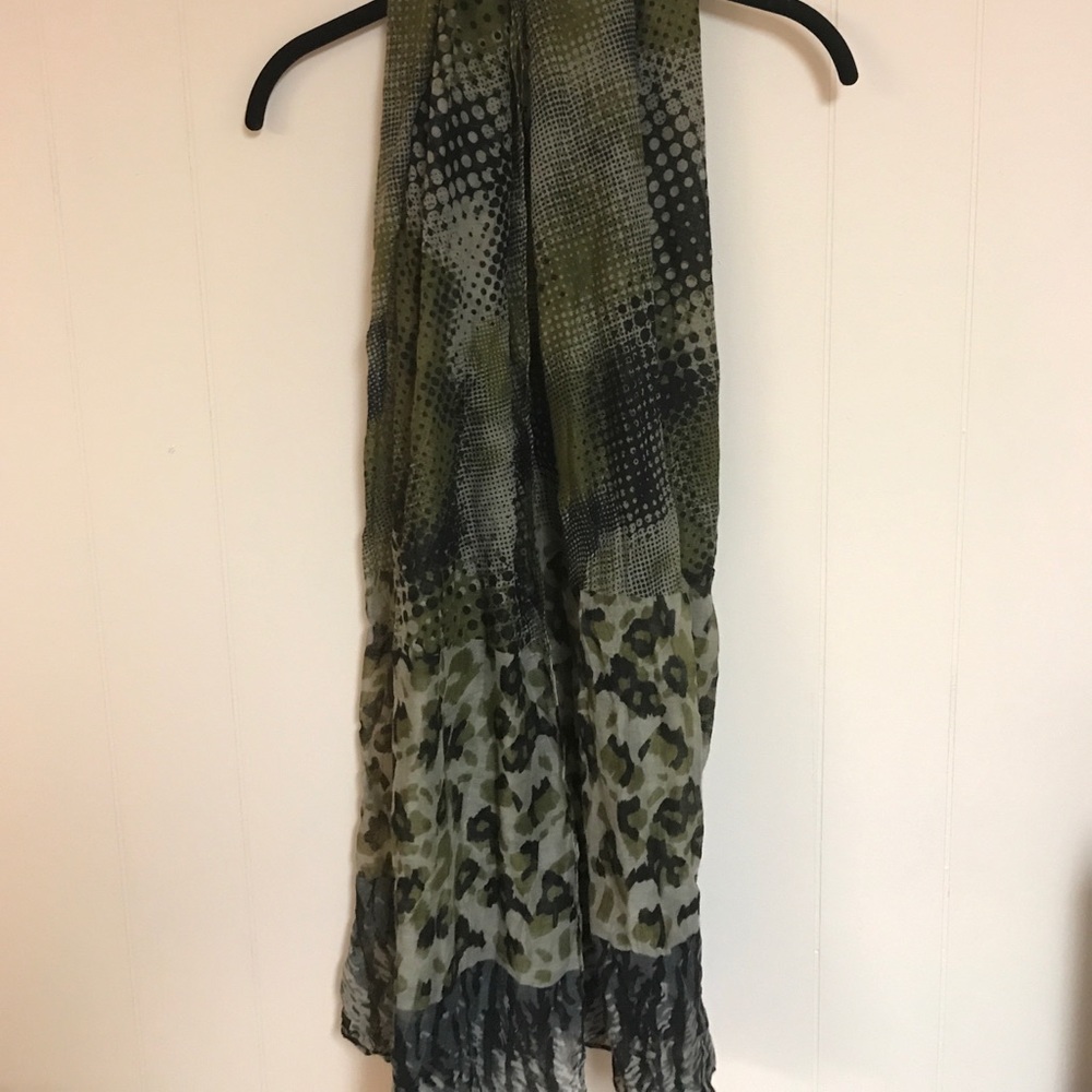 Neutral patterned scarf (pick 2 for $5)