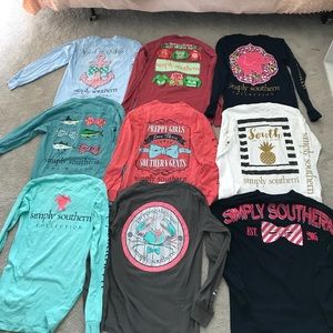 Long sleeve Simply Southern tees!!